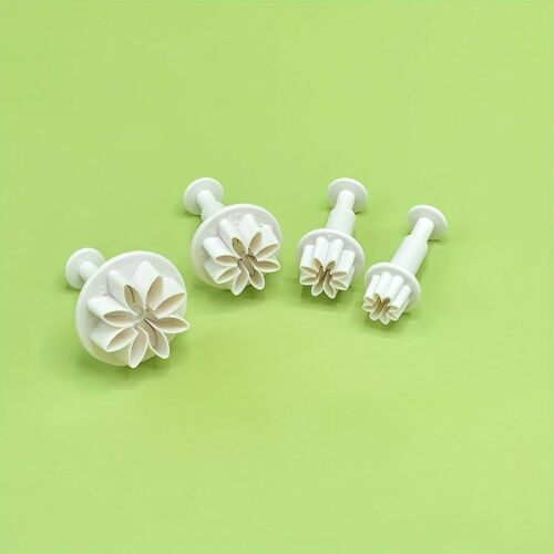 3/4 db-os, rugós kekszvágó készlet kreatív sütéshez, süteménydíszítéshez, fondant formákhoz, műanyag forma cukorkákhoz és sütikhez, sütőeszközök 129809782