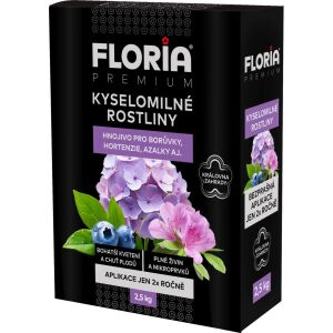 Agro FLORIA trágya savanyú talajt kedvelő növényekhez – 2,5 kg 128188115 - Floria