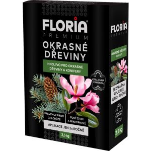 Agro FLORIA trágya díszfákhoz és örökzöldekhez – 2,5 kg 128188121 - Floria