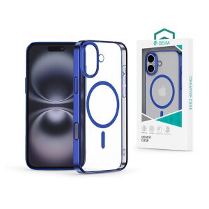 Devia Glimmer Magnetic Series telefontok Apple iPhone 16-hoz kék színben - Devia