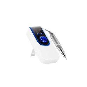 Blueque BQ-520 Nabíjateľná Brúska na Nechty, 50W, Biela a Modrá, s brúskou na nechty, na nechtové umenie a manikúru - Brúska na nechty