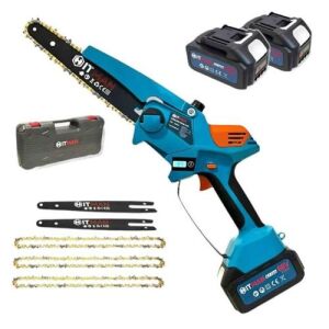 Hitman Dupla  Akkus 2 Láncos 2 Láncvezetős 8" Mini Láncfűrész BCHS-6868