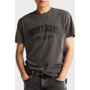 Tricou barbati Tommy Jeans DM0DM20356 M INTL Gri inchis 128195251 - Koszulka męska