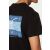 Tricou barbati Tommy Jeans Flag DM0DM21108 Negru M INTL 128195308