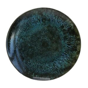 Desszertes tányér 20,5cm sötétzöld színben