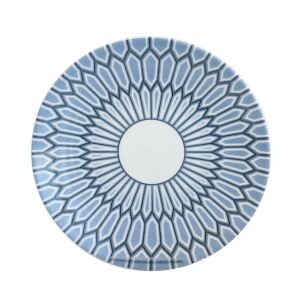 Desszertes tányér 20,5cm kék-fehér színben