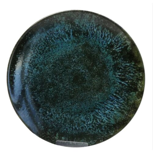 26cm-es Lapos tányér sötétzöld színben