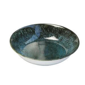 Mély leveses tányér 21,6x5cm sötétzöld színben