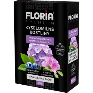 Agro FLORIA trágya savanyú talajt kedvelő növényekhez – 2,5 kg 135924537 - Floria