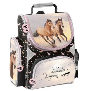 Paso lovas ergonomikus iskolatáska - Lovely Horses 135958513 - Paso