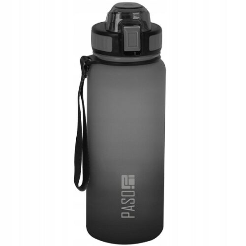 BeUniq matt műanyag kulacs 850 ml - szürke