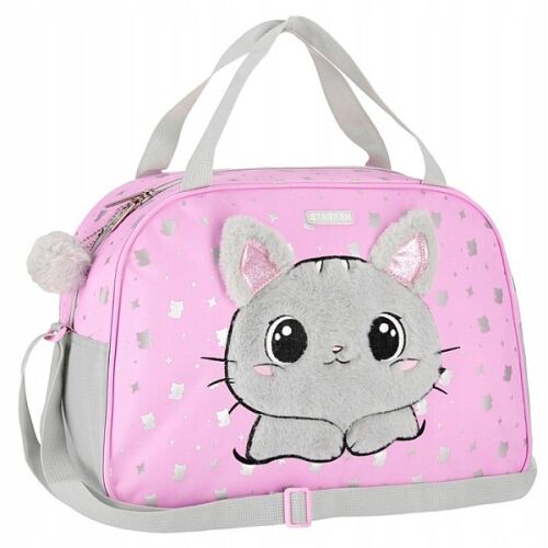 Plüss cicás sporttáska, kézitáska - Starpak 135906106