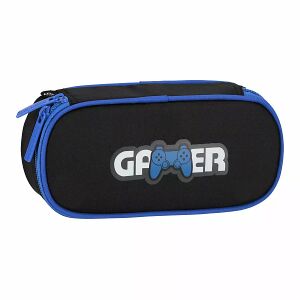 Starpak gamer ovális tolltartó - Konzol 135906120 - Starpak