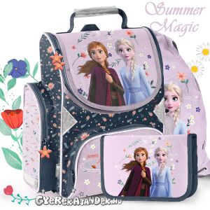 Paso Jégvarázs Summer Magic ergonomikus iskolatáska szett lányoknak, hátizsák, tolltartó és tornazsákkal - Paso
