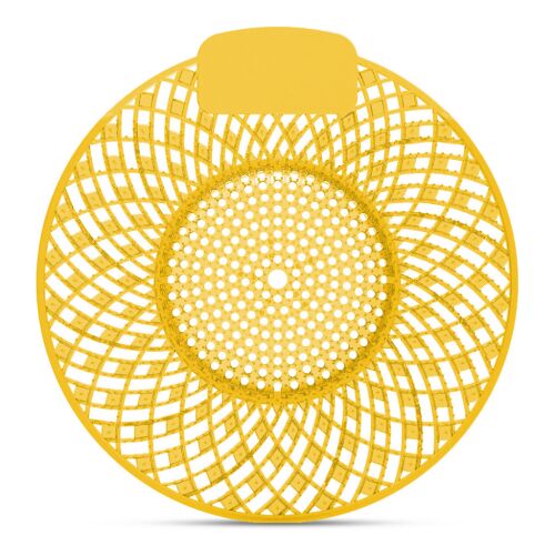 Mriežka na osviežovač vzduchu pisoár Wave, bobuľovo-ovocie (oranžovo-červená) 128201305