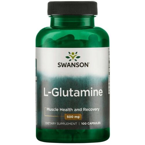 Swanson L-Glutamine 500mg 100 kapszula 129815378