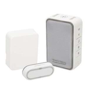 Комплект безжичен звънец Honeywell Home с бутон и конвертор - Електрическа инсталация