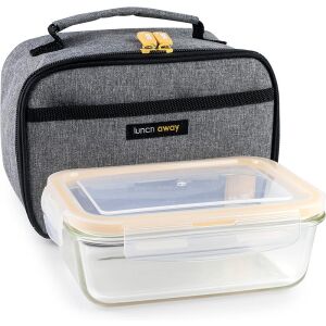 Ibili Ételhordó táska edénnyel, szürke színű 753401G 21x13cm 129818851 - Étel & Ital hordozó