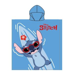 Disney Lilo és Stitch, A csillagkutya Lazy Lagoon strand törölköző poncsó 55x110 cm (Fast Dry) 129820446 - Baba Fürdetés & Ápolás