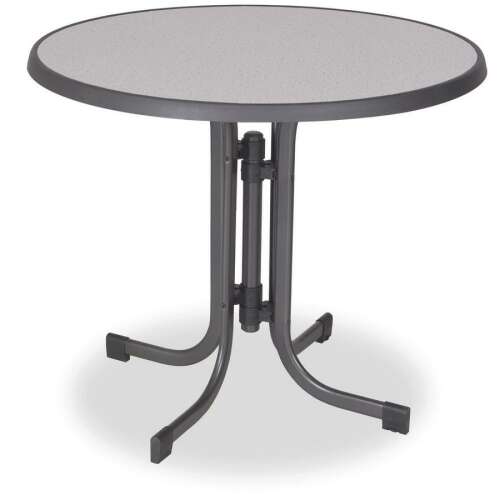 DAJAR PIZARRA összecsukható fém kerti körasztal - ø 85 cm (Méret: ø 85 x) 43122368
