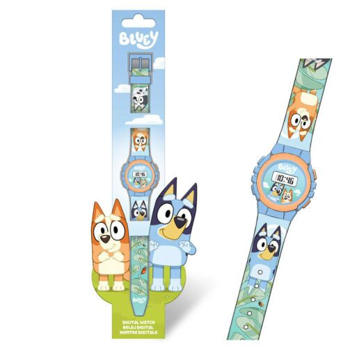 Bluey digitális karóra gyerekeknek, Bluey és Bingo karakterekkel - Ékszer és karóra