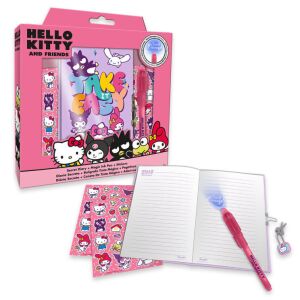 Hello Kitty Friends napló + mágikus toll szett 129823081 - Napló