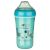 Baby-Nova duplafalú itatópohár puha szilikon csőrrel 250 ml 6hó+ kék zebra 128222596