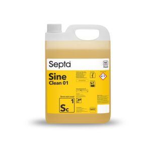 Für die Handreinigung von flüssigem Geschirr, Glaswaren und Catering-Ausrüstung SEPTA SINE CLEAN 01 SC1 5L 136034139 - Septa