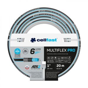 Cellfast MULTIFLEX PRO 20m Gartenschlauch, 1 Zoll Durchmesser, ATS2 Anti-Twist-System - Cellfast Schläuche
