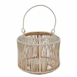 YOKO fém lámpás, fehér 7,5 cm 128226861 - Yoko