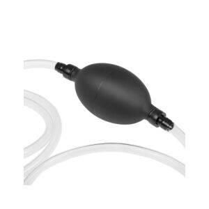 Pompa ręczna do przenoszenia paliwa Alca, czarna żarówka, przezroczysty wąż, zbliżenie - Pojazd i części