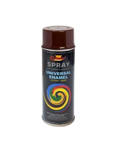 Sprühfarbe Mahagonibraun (RAL 8016), Champion Color, 400 ml Braun