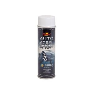 Professioneller, glänzender weißer Acryl-Auto-Sprühlack, Champion Color, 500 ml, Weiß