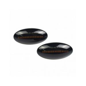 Lămpi laterale LED dinamice secvențiale pentru Opel Agila MK2, sticlă fumată - Lumini auto