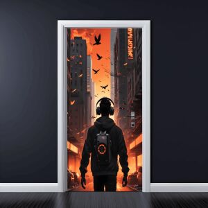 Színes nyomtatott dekorációs lap Usa méret 200 x 90cm modell: AVX-DR29