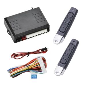 Centrálne zamykanie s diaľkovým ovládaním a výstupom sirény, systém zabezpečenia auta - Autoelektronika