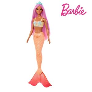 Barbie sellő baba, 3+ éves kortól, magasság 32cm, többszínű