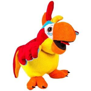 Interaktívna plyšová papagáj DJ s funkciou opakovania zvuku, viacfarebná - Interaktívne plyšáky