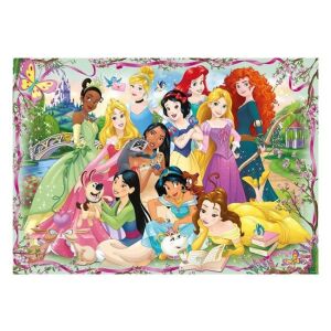 Puzzle Disney Princess z Elsą, Anną i innymi księżniczkami Disneya - Puzzle
