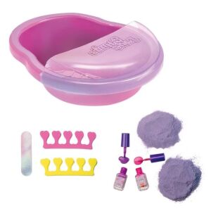 Manikűr-pedikűr játékkészlet, 6+ éves kortól, 26.5x7.5x7.5x7.5x32cm, rózsaszínű