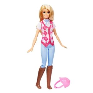 Barbie lovaglóbaba, 3+ éves kortól, 13.5x5.5.5x32.5cm, több színű