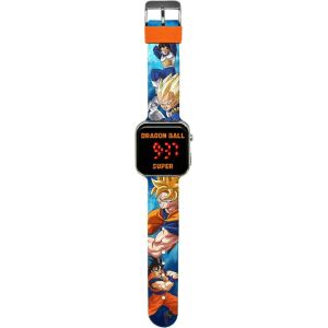Dragon Ball Super LED óra, digitális óra Dragon Ball karakterekkel a szíjon - Gyerek óra