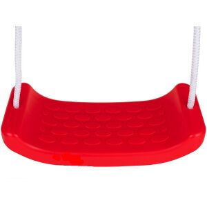 Závesná hojdačka Nikola typ na sedenie, červená