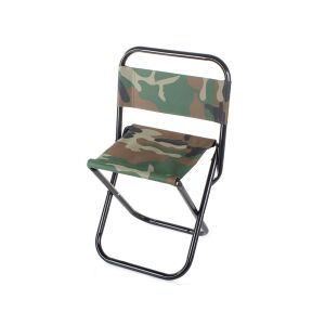 Összecsukható háttámlás horgászszék, camo, VG-01664_M - Kényelmi eszköz