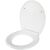 Nyitott WC fedél Soft Close Duroplast A1-A112WS, fehér WC ülőke soft close mechanizmussal