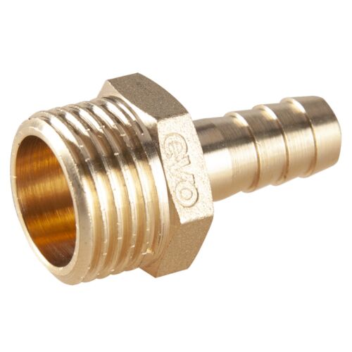 Stut Alama Portfurtun FE - 10 Buc 3/4 inch 10 mm, sárgaréz tömlőcsatlakozó adapter külső menettel - EvoSanitary