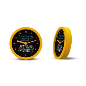 Pyramid GP85894 Star Wars asztali óra, hivatalos licenc, 12 cm, színes, Star Wars karakterekkel és ikonikus jelenetekkel - Pyramid