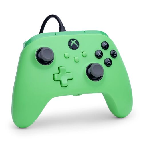PowerA Advantage+, Xbox Series X|S, Xbox One, PC, Twist Thumbstick, Hall Effekt, Green Meadow, Vezetékes kontroller