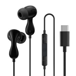 Baseus Encok CZ20 Headset Vezetékes Hallójárati Hívás/zene USB C-típus Fekete