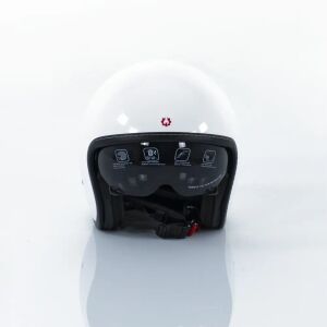 Casca Motocicleta, Scuter, Triciclu,  Rotakt OP11, ABS, Certificare ECE.R22.06, Alb, Marime L 128237900